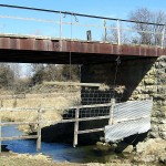 Bridge Abutments, Coral Ave., between 145th St. and 130th St., near 13382 Coral Ave., Grand Meadow Township