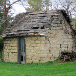 Smokehouse, Farmersburg Township; Located on private property, not visible from public right of way.